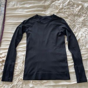 Lululemon Black Long Sleeve Top